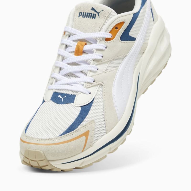 Puma | Men's Hypnotic LS Sneakers - Warm White-White-Alpine Snow