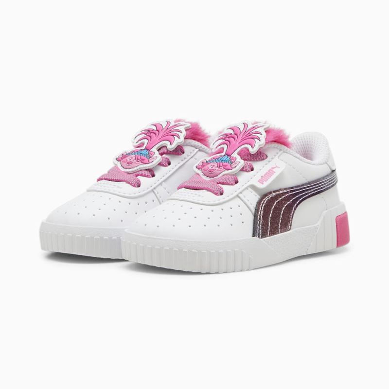 Puma | Boys Puma | Boys x TROLLS Cali OG Toddlers Sneakers - White-Ravish