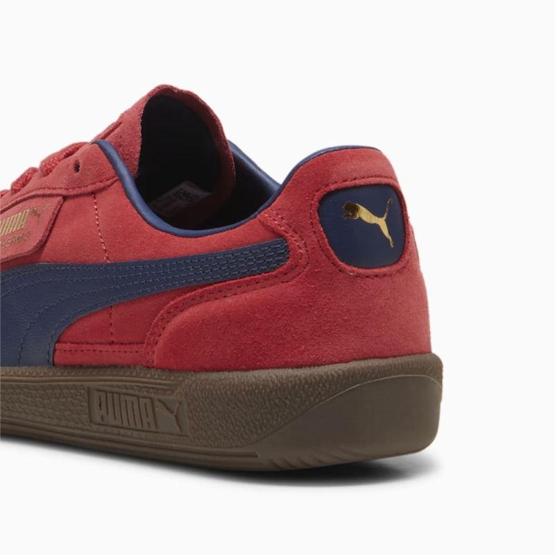 Puma | Women's Palermo Sneakers - Club Red-Club Navy