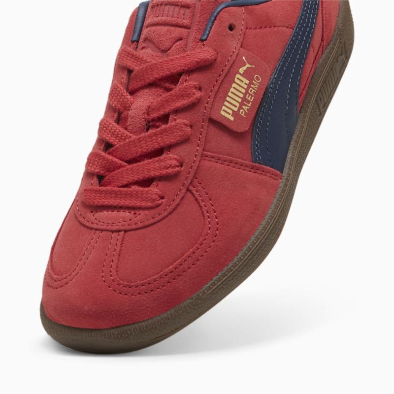 Puma | Women's Palermo Sneakers - Club Red-Club Navy