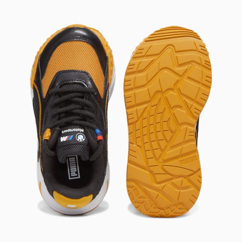 Puma | Boys BMW M Motorsport RS-Trck Little Kids Sneakers - Black-Amber