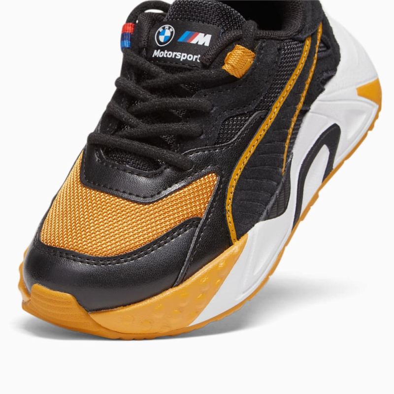 Puma | Boys BMW M Motorsport RS-Trck Little Kids Sneakers - Black-Amber