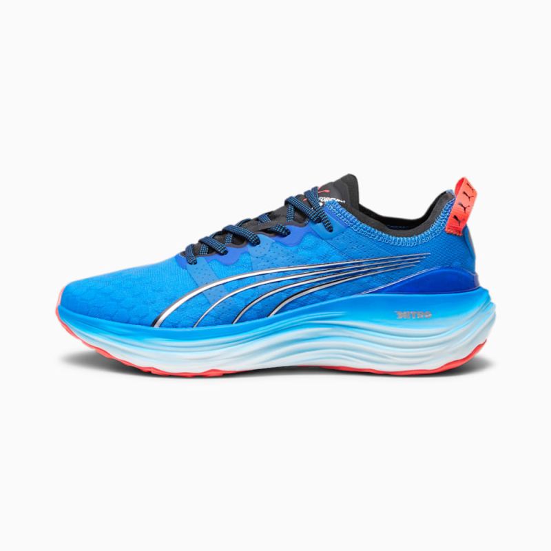 Puma | Men's ForeverRUN NITRO Running Shoes - Ultra Blue-Black-Silver