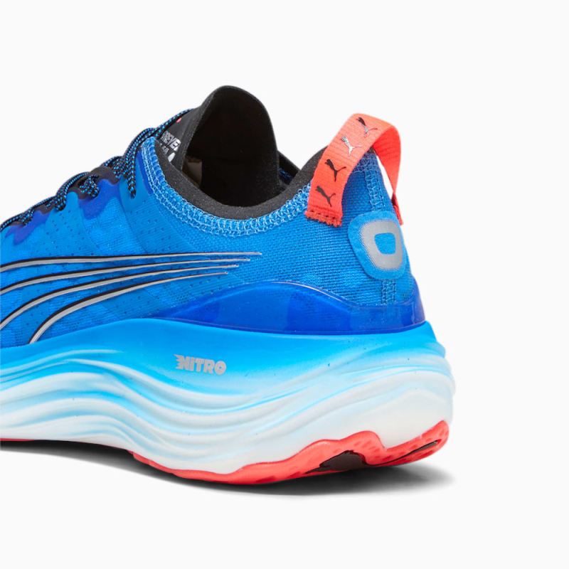 Puma | Men's ForeverRUN NITRO Running Shoes - Ultra Blue-Black-Silver