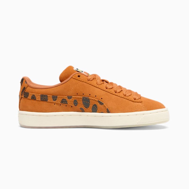 Puma | Girls Puma | Girls x CHEETOS Suede Big Kids Sneakers - Rickie Orange-For All Time Red-Warm White