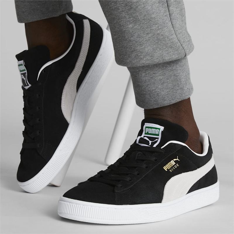 Puma | Women's Suede Classic XXI Sneakers - Black-White