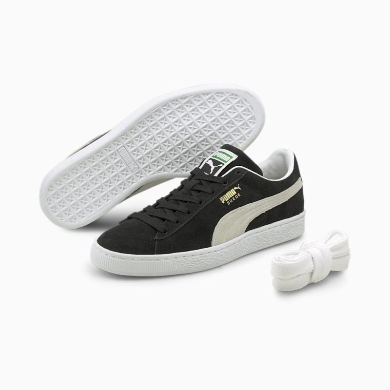 Puma | Women's Suede Classic XXI Sneakers - Black-White