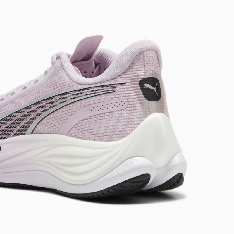 Puma | Women's Velocity NITRO 3 Radiant Run Running Shoes - Grape Mist-Black