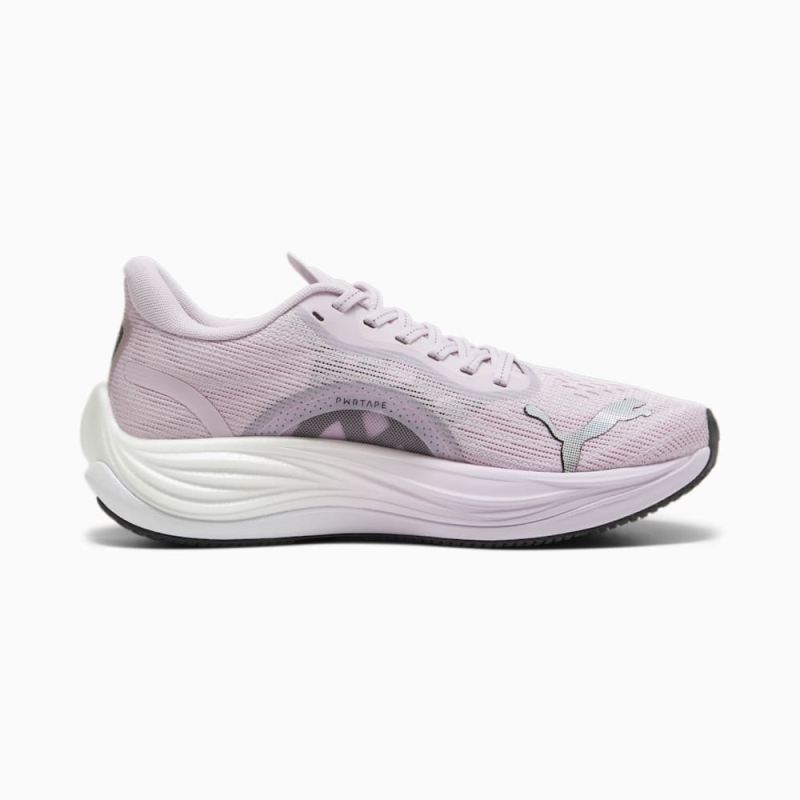 Puma | Women's Velocity NITRO 3 Radiant Run Running Shoes - Grape Mist-Black