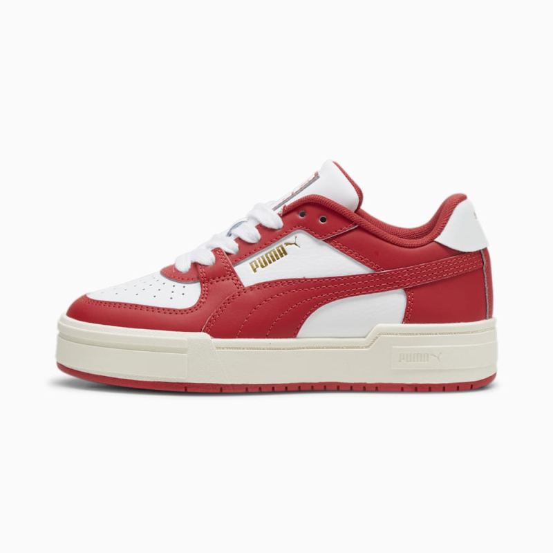 Puma | Boys CA Pro Classic Big Kids Sneakers - White-Club Red