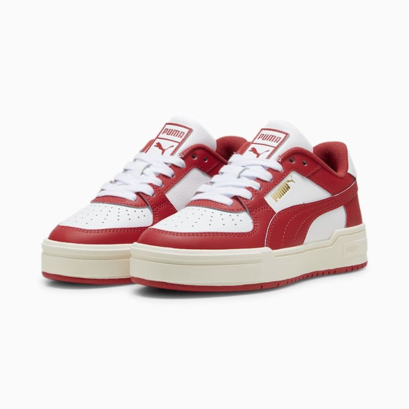 Puma | Boys CA Pro Classic Big Kids Sneakers - White-Club Red