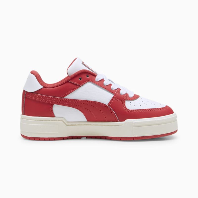 Puma | Boys CA Pro Classic Big Kids Sneakers - White-Club Red