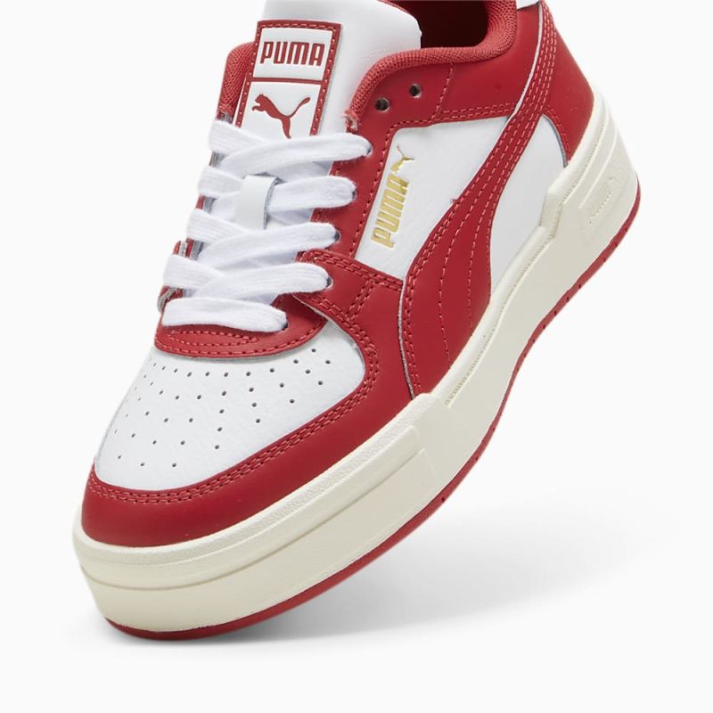 Puma | Boys CA Pro Classic Big Kids Sneakers - White-Club Red