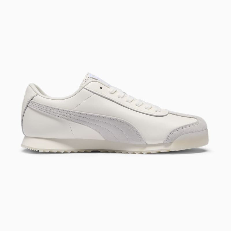 Puma | Men's Roma Classics Sneakers - Warm White-Sedate Gray-Gold