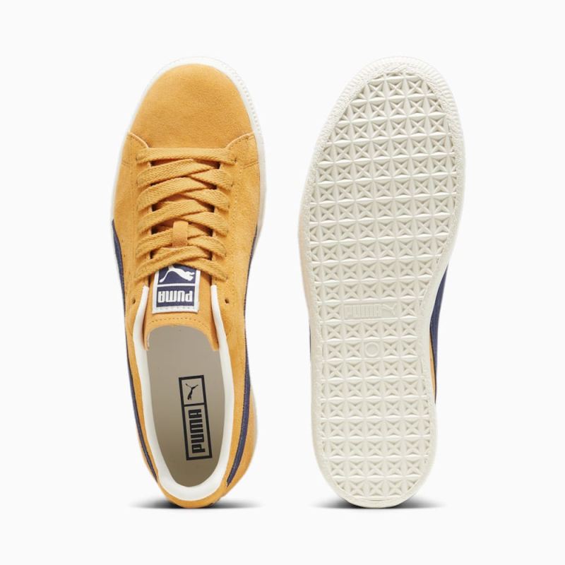 Puma | Men's Clyde OG Sneakers - Clementine-Navy