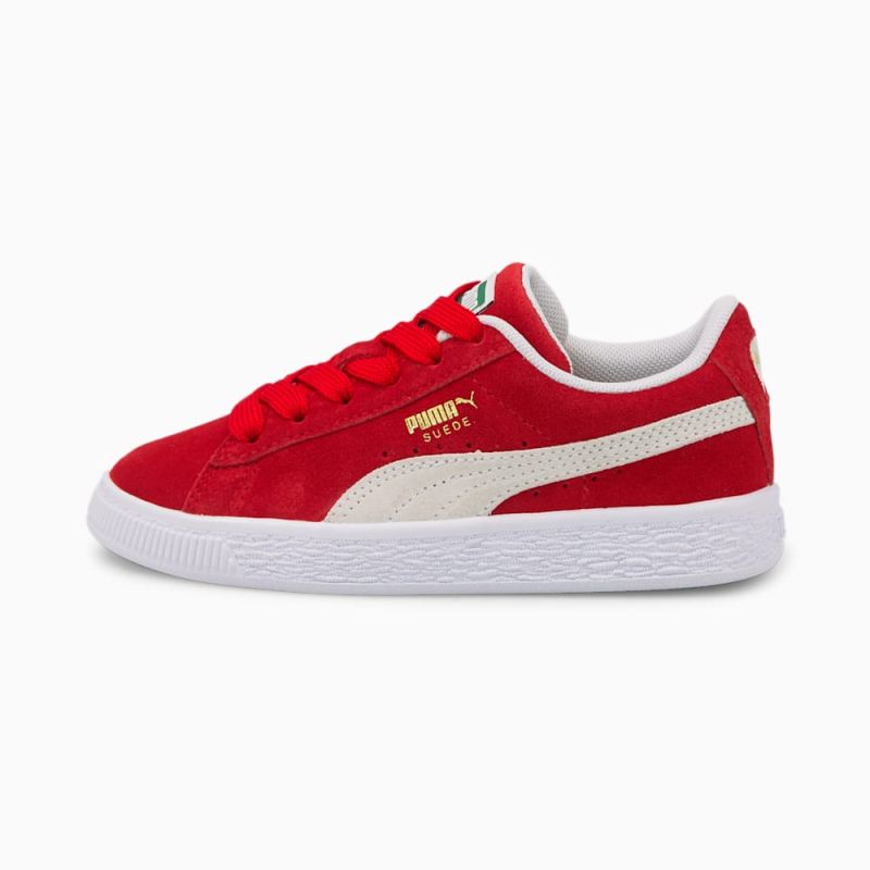 Puma | Boys Suede Classic XXI Little Kids Shoes - High Risk Red-White