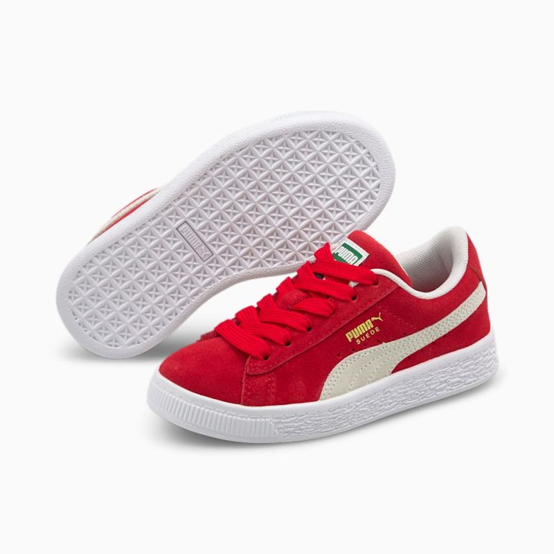 Puma | Boys Suede Classic XXI Little Kids Shoes - High Risk Red-White