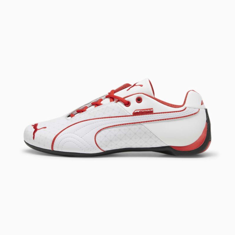 Puma | Men's F1 Future Cat Motorsport Shoe - White-Pop Red