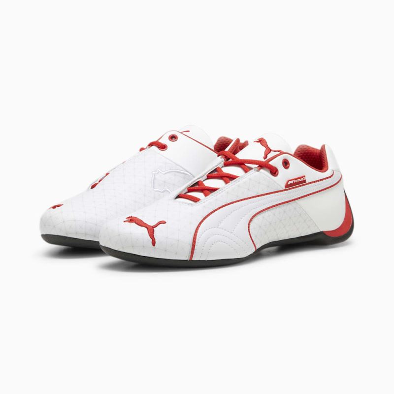 Puma | Men's F1 Future Cat Motorsport Shoe - White-Pop Red