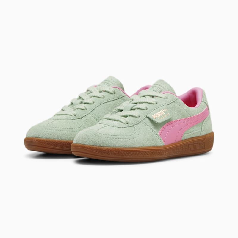 Puma | Boys Palermo Little Kids Sneakers - Fresh Mint-Fast Pink