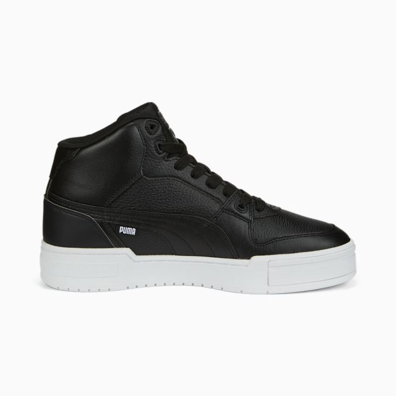 Puma | Women's CA Pro Mid Sneakers - Black-White