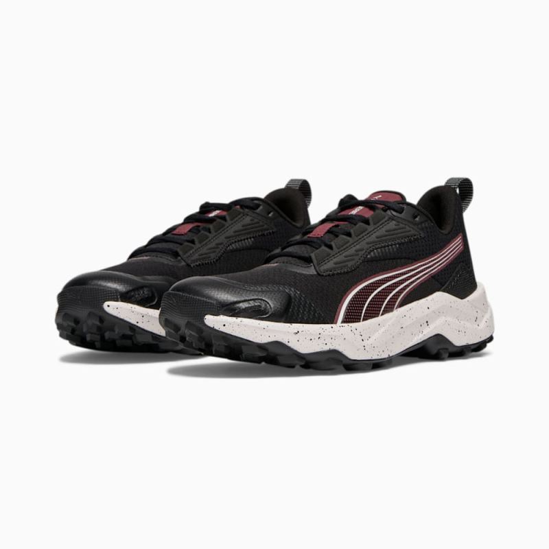 Puma | Women's Obstruct Profoam Shoes - Black-Dark Jasper-Feather Gray