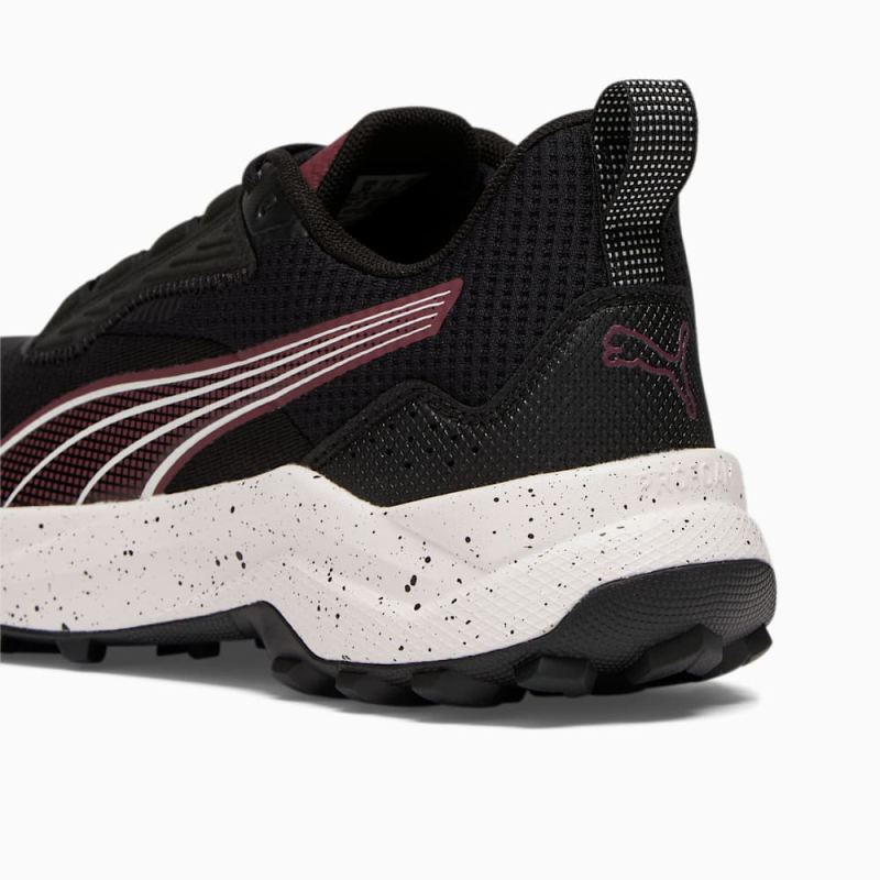 Puma | Women's Obstruct Profoam Shoes - Black-Dark Jasper-Feather Gray