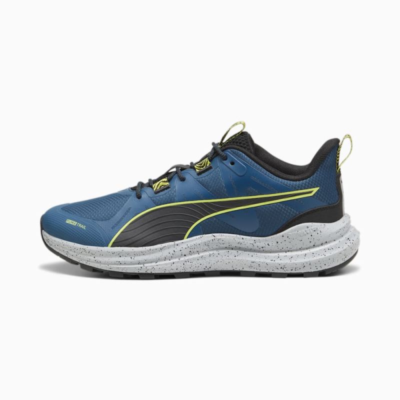 Puma | Men's Reflect Lite Trailrunning Shoes - Ocean Tropic-Cool Mid Gray-Black - Click Image to Close