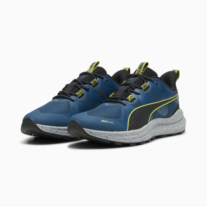 Puma | Men's Reflect Lite Trailrunning Shoes - Ocean Tropic-Cool Mid Gray-Black