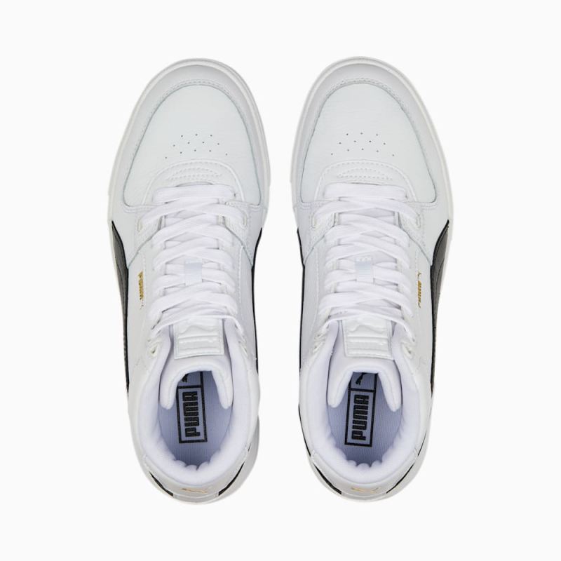 Puma | Men's CA Pro Mid Sneakers - White-Black