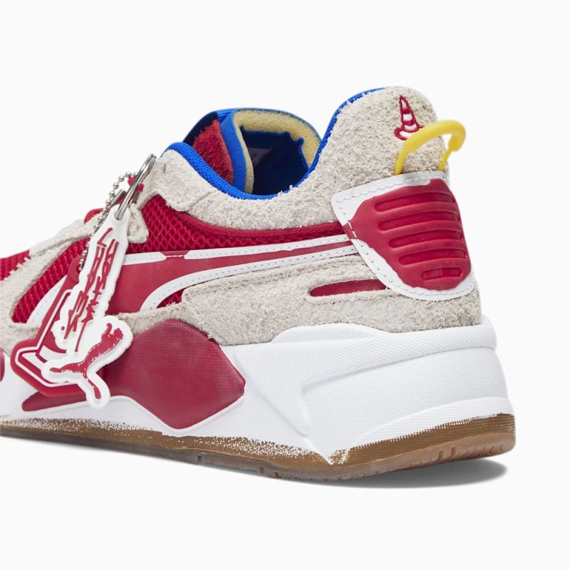 Puma | Men's SCUDERIA FERRARI x JOSHUA VIDES RS-X Sneakers - Rosso Corsa-Frosted Ivory