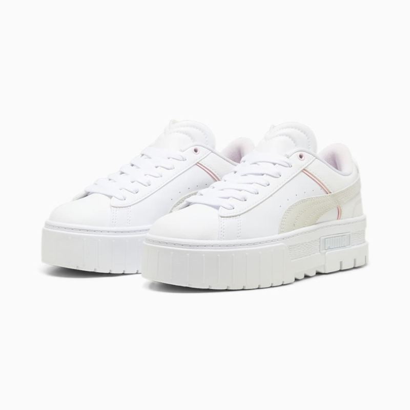 Puma | Women's Mayze Queen of Hearts Sneakers - White