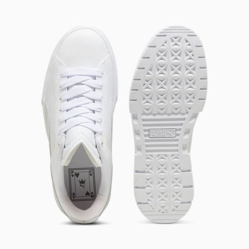 Puma | Women's Mayze Queen of Hearts Sneakers - White