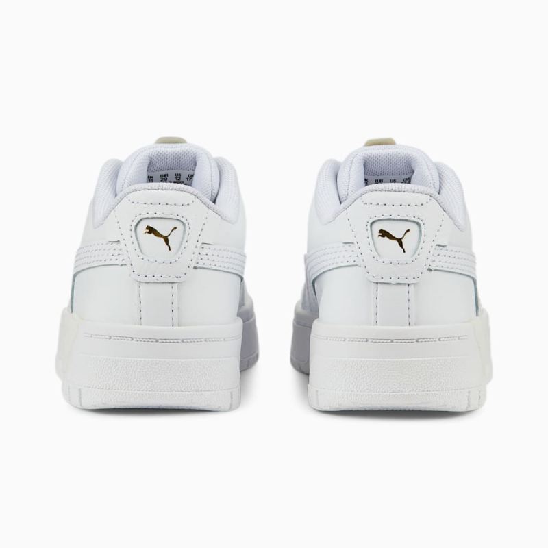 Puma | Girls Cali Dream Leather Little Kids Shoes - White