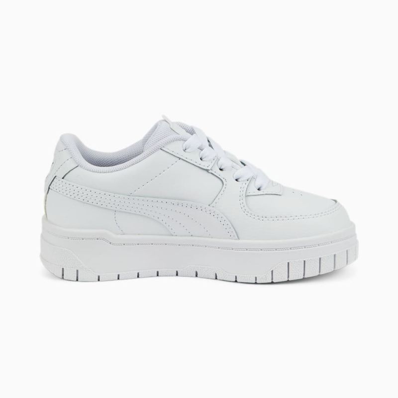 Puma | Girls Cali Dream Leather Little Kids Shoes - White