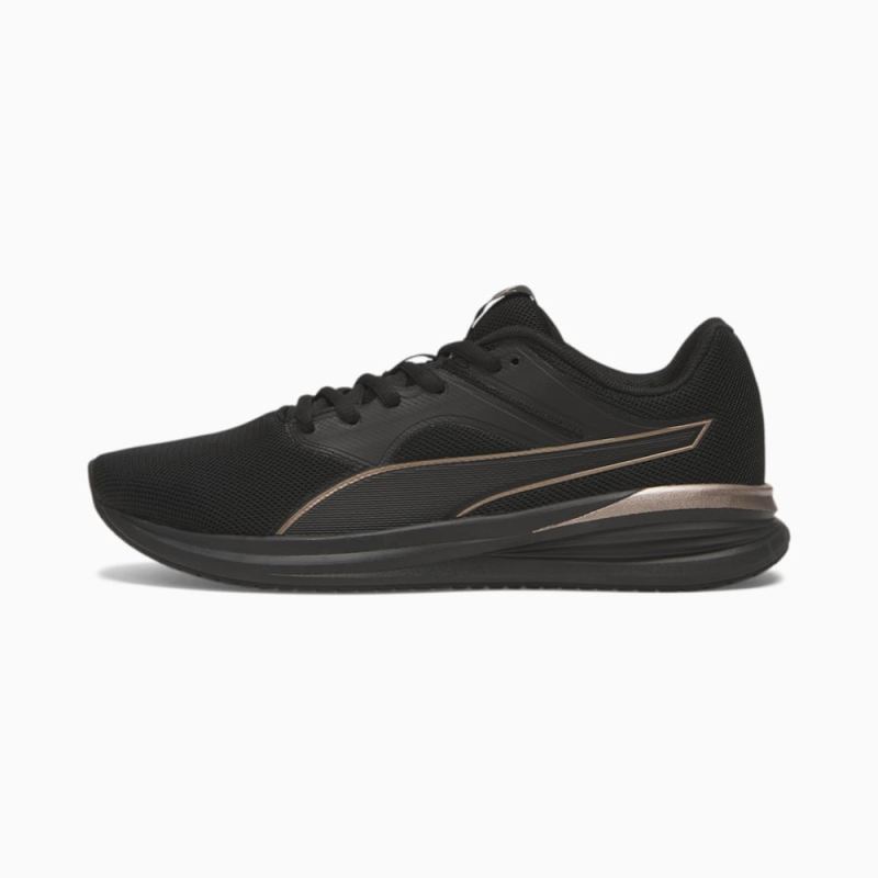 Puma | Women's Transport Running Shoes - Black-Rose Gold