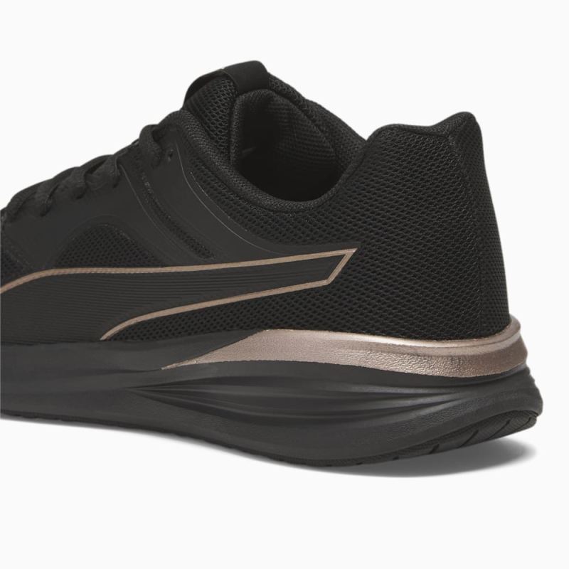 Puma | Women's Transport Running Shoes - Black-Rose Gold