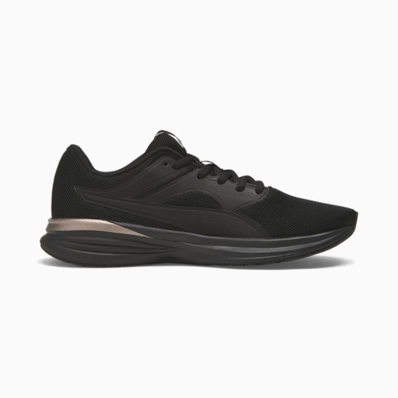 Puma | Women's Transport Running Shoes - Black-Rose Gold