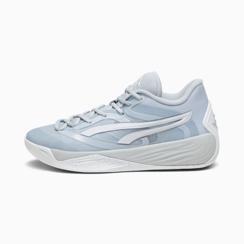 Puma | Women's STEWIE x TEAM Stewie 2 Basketball Shoes - Platinum Gray-White