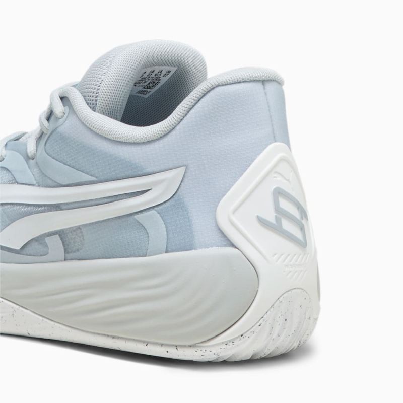 Puma | Women's STEWIE x TEAM Stewie 2 Basketball Shoes - Platinum Gray-White