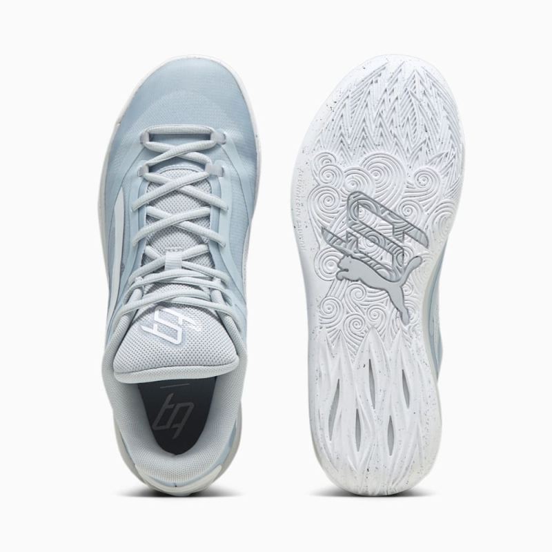 Puma | Women's STEWIE x TEAM Stewie 2 Basketball Shoes - Platinum Gray-White