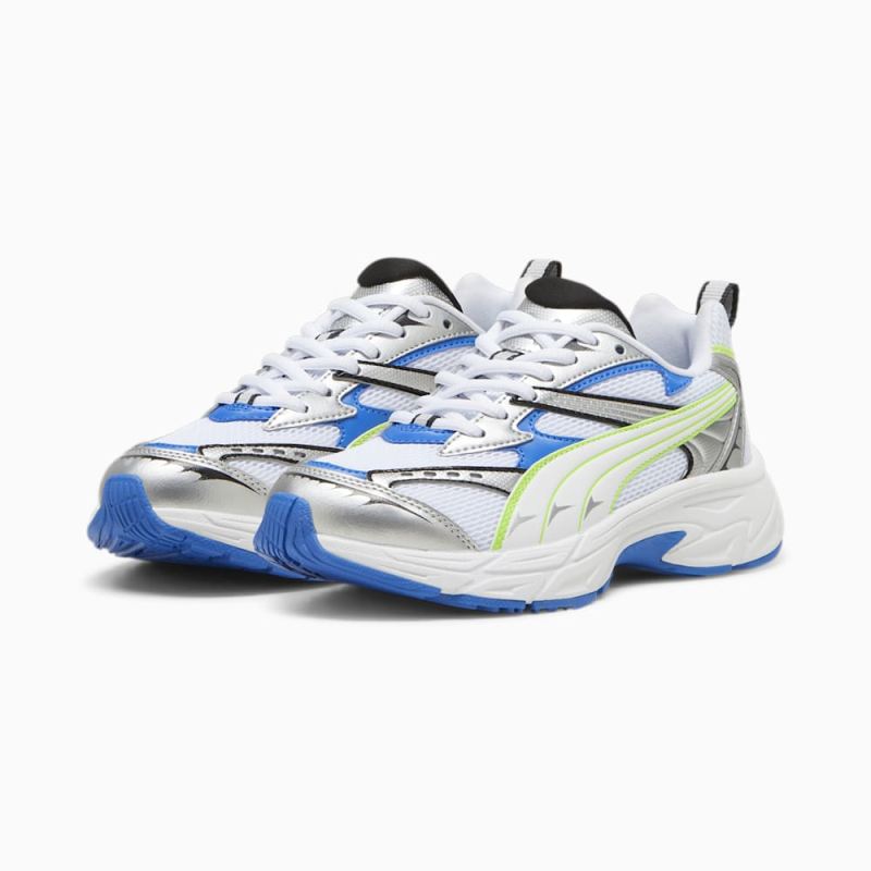 Puma | Girls Puma | Girls Morphic Big Kids Sneakers - White-Ultra Blue