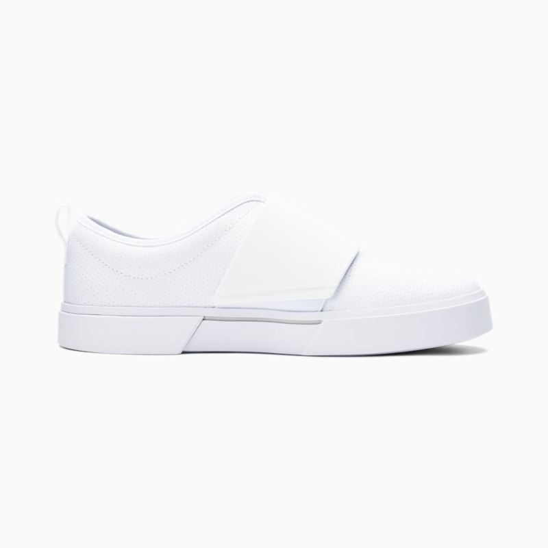 Puma | Men's El Rey II Slip-On Perf L - White-Gray Violet