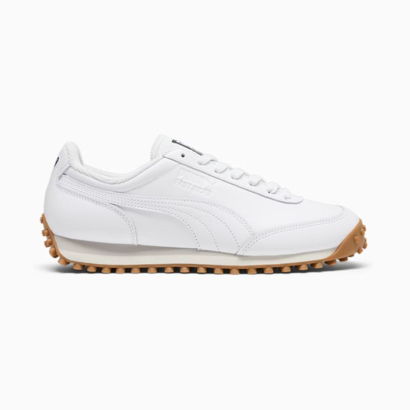 Puma | Men's Fast Rider Navy Pack-White Sneakers - White-White