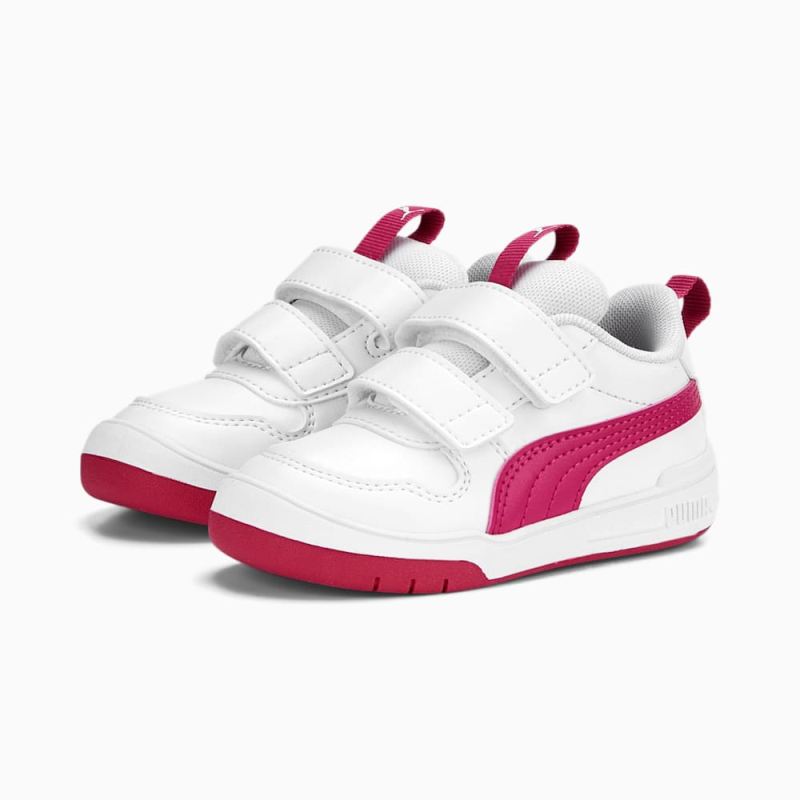 Puma | Boys Multiflex SL V Toddlers Shoes - White-Orchid Shadow