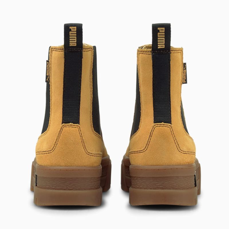 Puma | Women's Mayze Chelsea Suede Boots - Taffy