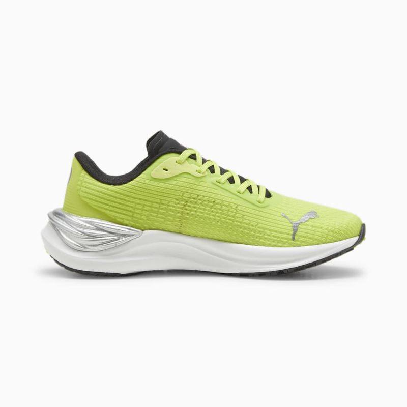 Puma | Women's Electrify NITRO 3 Running Shoes - Lime Pow-Black-Poison Pink