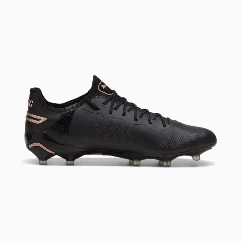 Puma | Men's KING ULTIMATE FG/AG Soccer Cleats - Black-Copper Rose