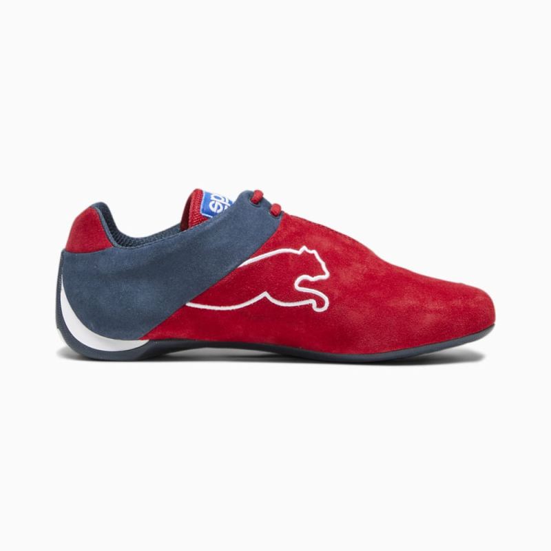 Puma | Men's x SPARCO Future Cat OG Driving Shoes - Fast Red-White-Dark Night