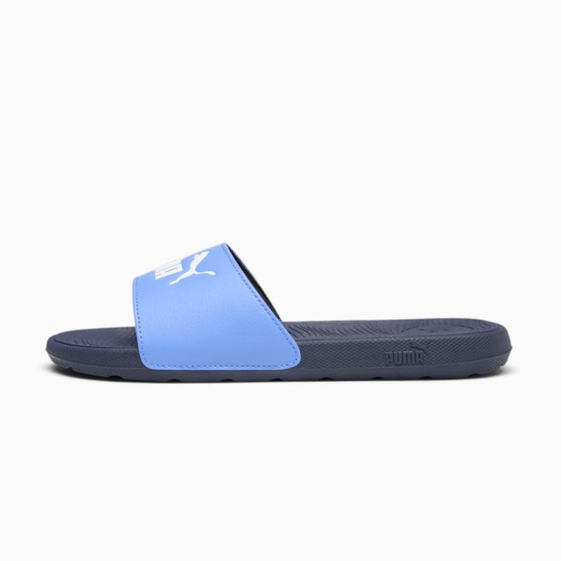 Puma | Women's Cool Cat 2.0 Slides - Blue Skies-White-New Navy